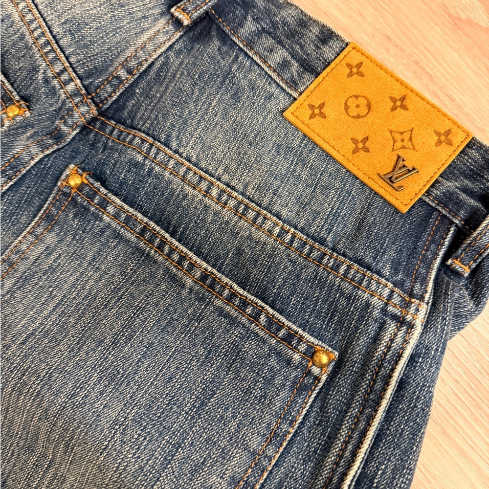 Louis Vuitton SS23 Wavy Jeans - Like New - Picture 5 of 9